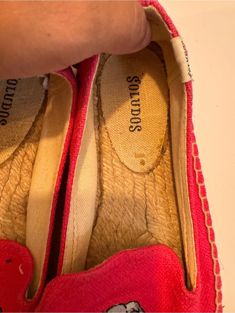 Soludos bright pink
